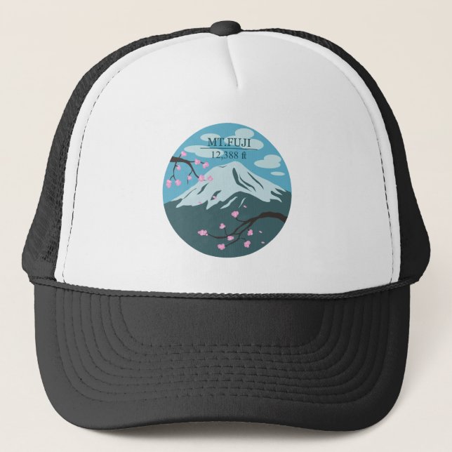 Mt. Fuji Altitude Trucker Hat (Front)
