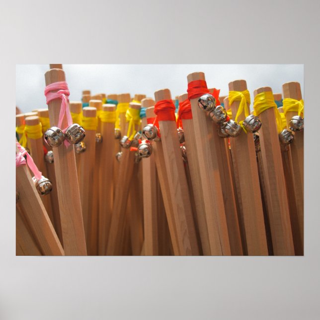 Mt. Fuji Climbing Sticks Poster (Front)