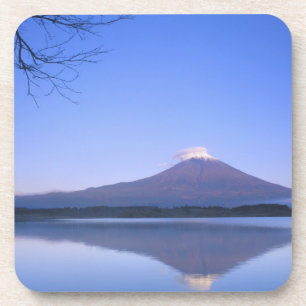 Mt. Fuji from Motosu Lake, Yamanashi, Japan Coaster