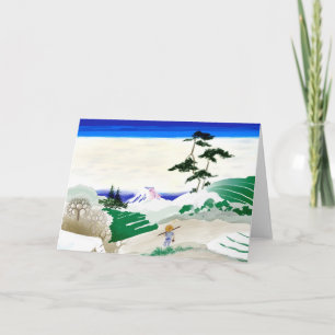 Mt. Fuji Greeting Card