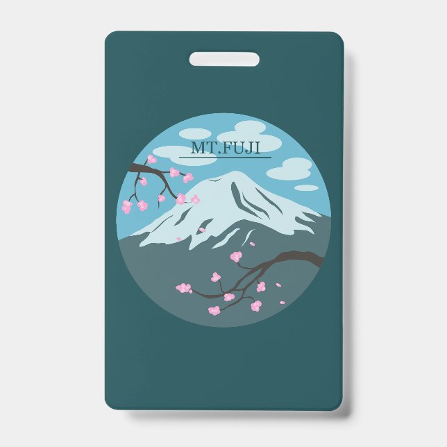 Mt. Fuji ID Badge (Front)
