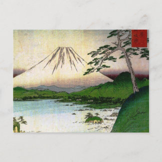 Mt. Fuji in Japan circa 1800's Postcard