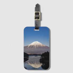 Mt Fuji Lake Reflection Luggage Tag