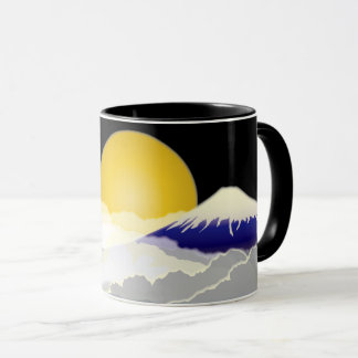 Mt.FUJI & Moon Japan Mug