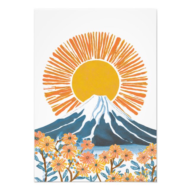 Mt. Fuji Photo Print (Front)