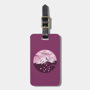 Mt. Fuji (Pink) Luggage Tag