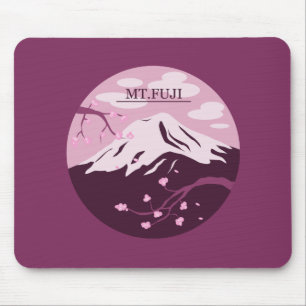 Mt. Fuji (Pink) Mouse Mat