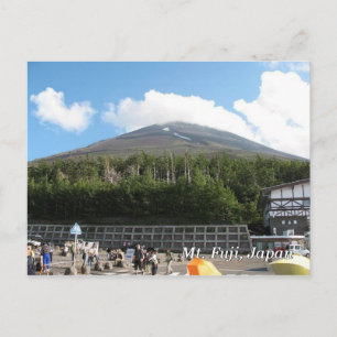 Mt Fuji Postcard