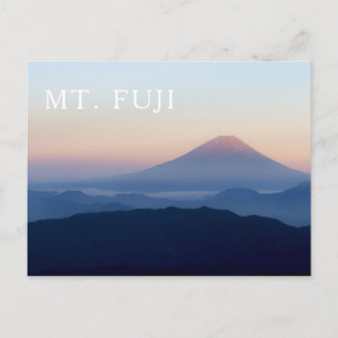 Mt. Fuji Sunrise Japan Postcard