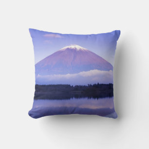 Mt. Fuji with Lenticular Cloud, Motosu Lake, Cushion