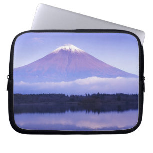Mt. Fuji with Lenticular Cloud, Motosu Lake, Laptop Sleeve