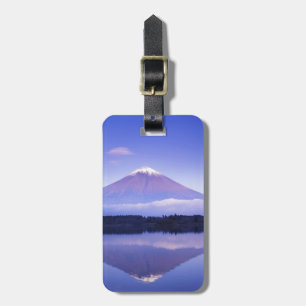 Mt. Fuji with Lenticular Cloud, Motosu Lake, Luggage Tag