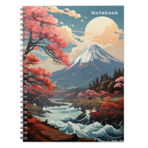 Mt Fuji Zen Notebook