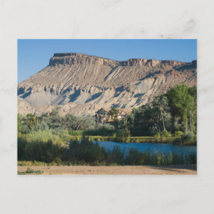 Mt. Garfield at Palisade, Colorado Postcard