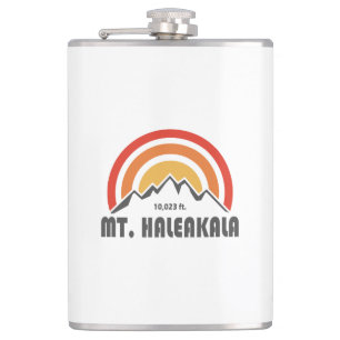 Mt. Haleakala Hip Flask