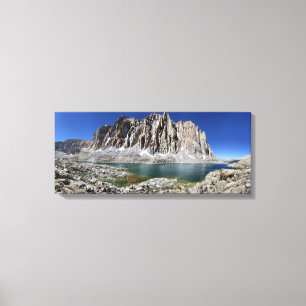 Mt Hitchcock Over Lower Hitchcock Lake 3 - Sierra Canvas Print