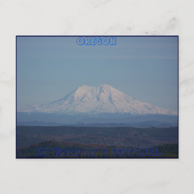 Mt Hood 1 Postcard (Front)