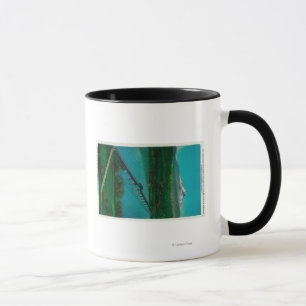 Mt. Hood and Interstate Bridge in White Salmon Mug
