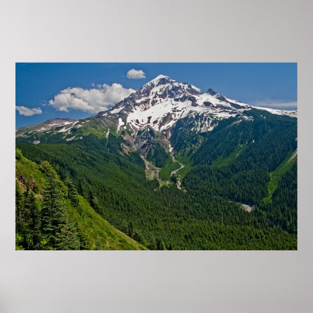 Mt. Hood from Bald Mountain 2 Poster (Front)