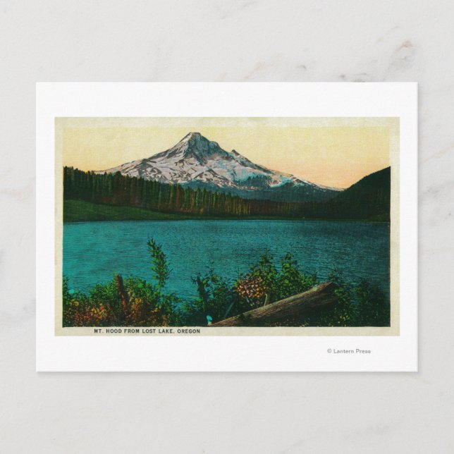 Mt. Hood from Lost Lake, ORMt. Hood, OR Postcard (Front)