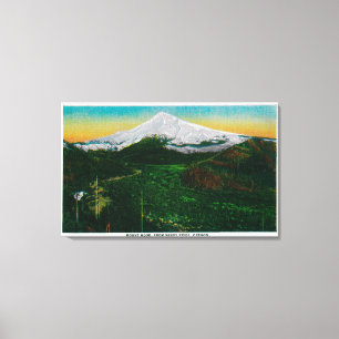 Mt. Hood from Sandy River, ORMt. Hood, OR Canvas Print