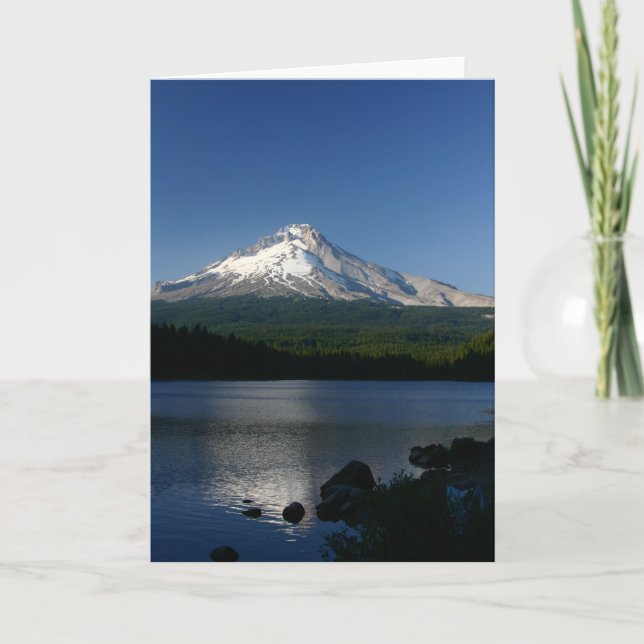 Mt. Hood from Trillium Lake Card (Front)