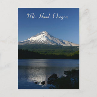 Mt Hood from Trillium Lake Postcard