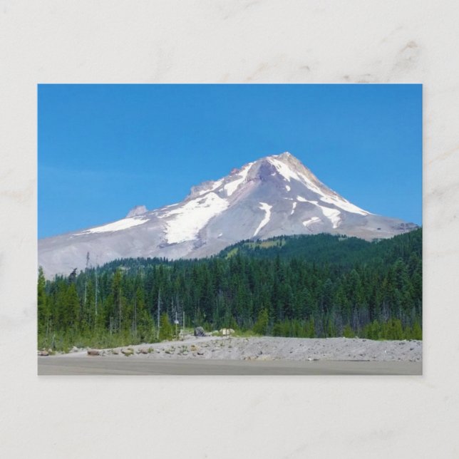 Mt. Hood in Summer, Oregon Postcard (Front)