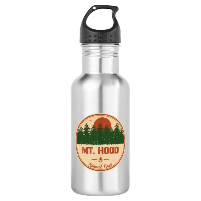 Mt. Hood National Forest 532 Ml Water Bottle (Front)