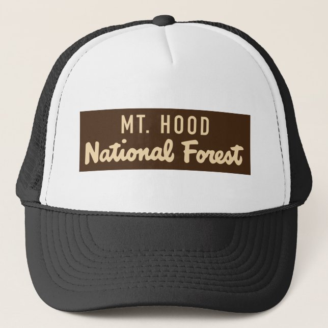 Mt. Hood National Forest Trucker Hat (Front)