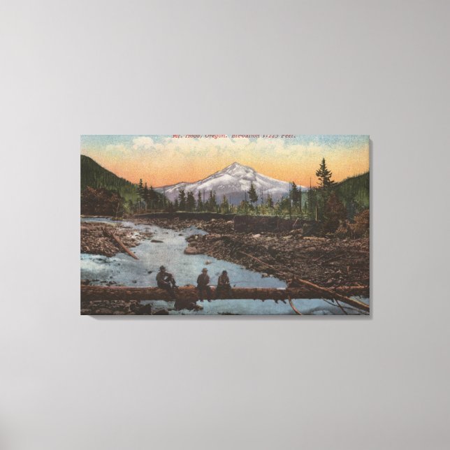 Mt. Hood, Oregon Canvas Print (Front)