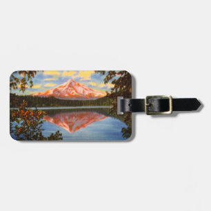 Mt. Hood, Oregon Crystal Clear Lost Lake Luggage Tag