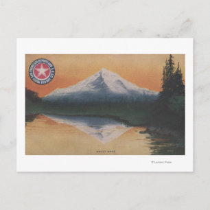 Mt. Hood, Oregon - San Francisco to Portland Postcard