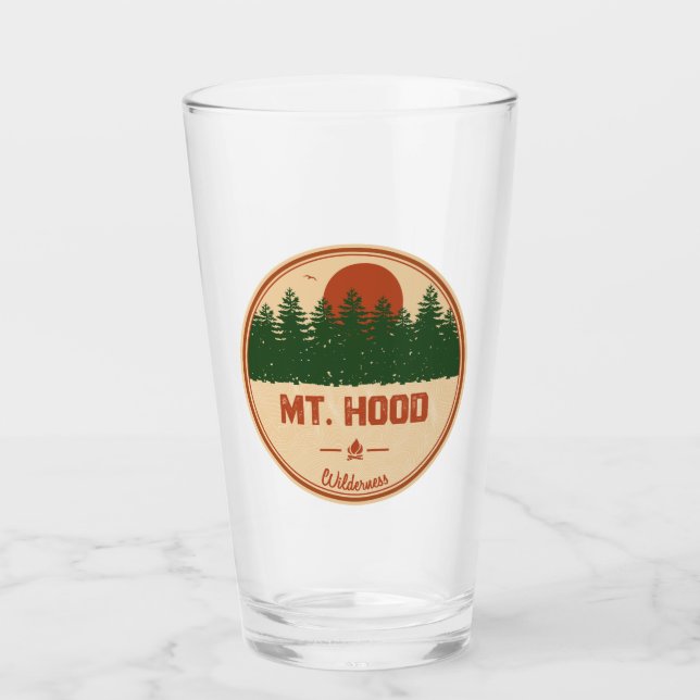 Mt. Hood Wilderness Glass (Front)