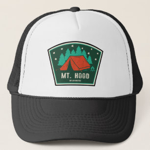 Mt. Hood Wilderness Oregon Camping Trucker Hat