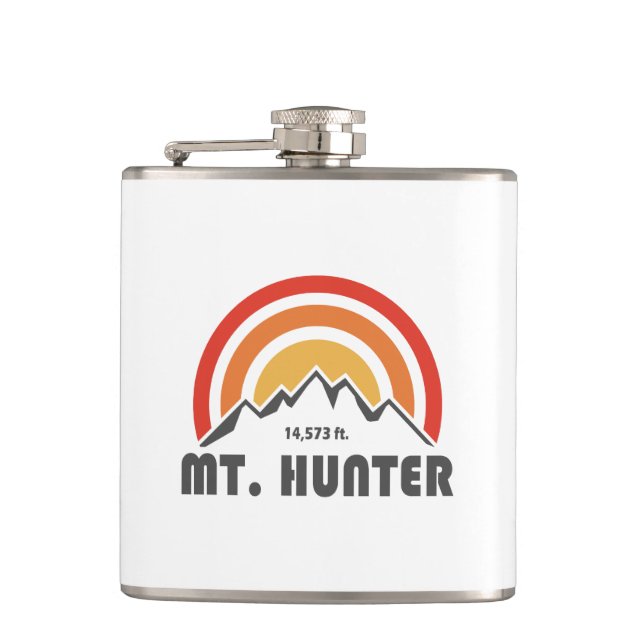Mt. Hunter Hip Flask (Front)