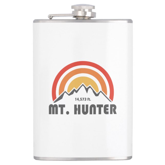 Mt. Hunter Hip Flask (Front)