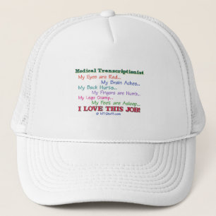 MT I Love This Job Trucker Hat