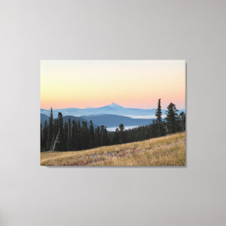 Mt Jefferson sunrise Canvas Print