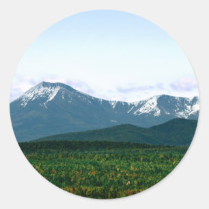 Mt. Katahdin Envelope Seal Stickers