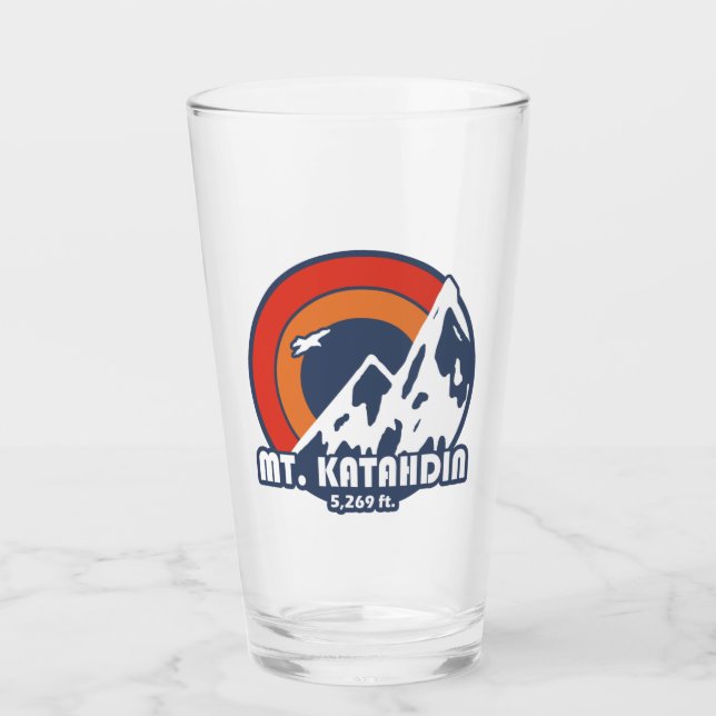 Mt. Katahdin Sun Eagle Glass (Front)