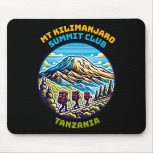 Mt Kilimanjaro Summit Club Tanzania Africa's Highe Mouse Mat