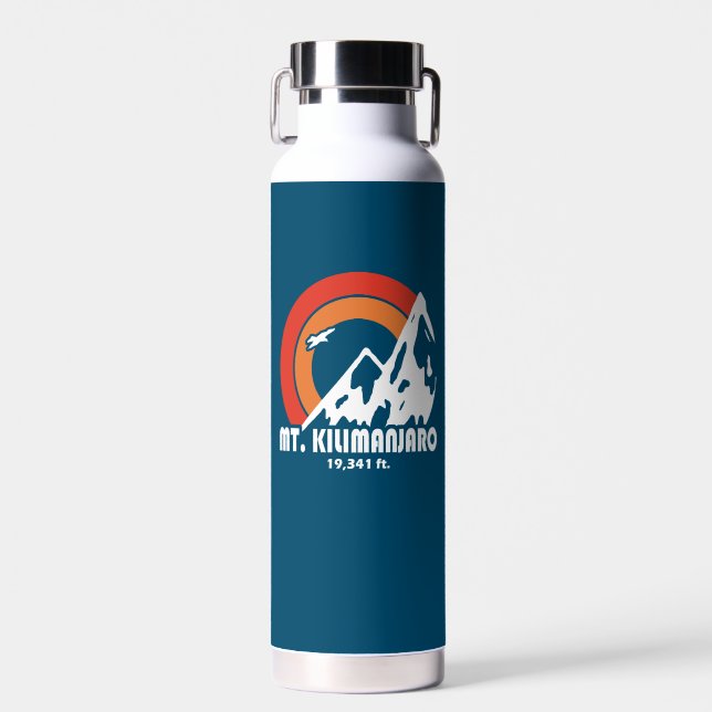 Mt. Kilimanjaro Sun Eagle Water Bottle (Front)
