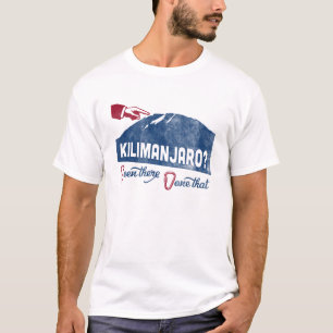 Mt Kilimanjaro T-shirt Mountain Climbing Tee