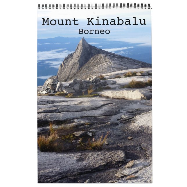 mt kinabalu borneo calendar (Cover)
