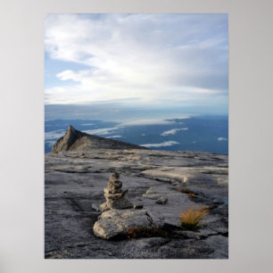 mt kinabalu high poster
