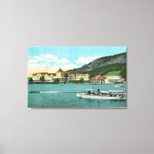 Mt Kineo House, Annexe, and Yacht Club Canvas Print