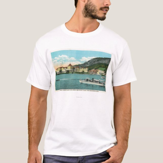 Mt Kineo House, Annexe, and Yacht Club T-Shirt (Front)