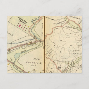 Mt. Kisco, New York 2 Postcard
