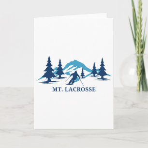 Mt. Lacrosse Wisconsin Ski Resort Skiing Skier Card